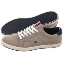 Tenisówki Iconic Long Lace Sneaker FM0FM01536-AEP Stone (TH112-b) Tommy Hilfiger