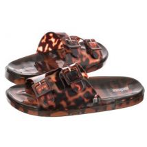 Klapki Wide AD 32950/53842 Brown/Tortoise (ML179-a) Melissa