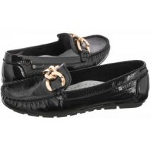 Mokasyny Czarne 21036 711 (NE224-a) Nessi