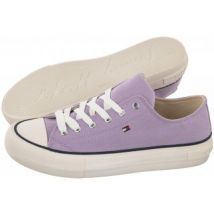 Trampki Low Cut Lace-Up Sneaker Lilac T3A4-32118-0890 348 (TH414-c) Tommy Hilfiger