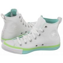 Trampki CT All Star Hi White/Light Dew/Lime Rave A00543C (CO568-a) Converse