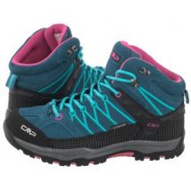 Buty Trekkingowe Kids Rigel Mid Trekking Shoe Wp 3Q12944J 06MF Deep Lake/Baltic (CM8-b) CMP