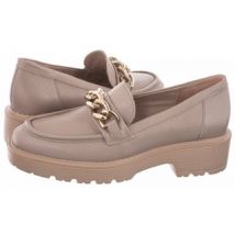 Mokasyny Beżowe 2ZR01__ _5SN (RY589-a) Ryłko