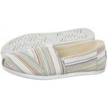 Espadryle Alpargata Natural Recycled Cotton Soft Stripe 10019644 (TS32-a) Toms