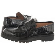 Mokasyny Czarne Lakierowane 24027 501 Black (VE729-a) Venezia