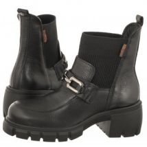 Botki Czarne 347202 Preto/Onix (BO80-a) Bottero