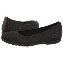 Baleriny Czarne 9-22107-42 035 Black Knit (CP397-a) Caprice