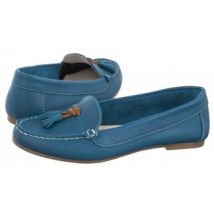 Mokasyny Niebieskie 8339 SA 6622 Azul (FP37-g) Filipe