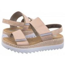 Sandały Różowe V4475-31 Pink (RI166-a) Rieker