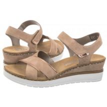 Sandały Różowe V38G9-31 Pink (RI168-a) Rieker