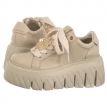 Sneakersy Beżowe 4530-469-000-PSK-S354 (CH145-a) CheBello