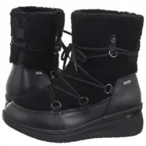 Śniegowce Czarne 9-26222-43 019 Black Comb (CP428-a) Caprice