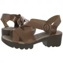 Sandały Eria Bridle Camel P801536002 (FL414-b) FLY London