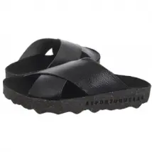 Klapki Cross L Eco Leat Black P018276000 (AP16-a) Asportuguesas