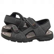 Sandały Szare 26156-47 Grey (RI104-c) Rieker