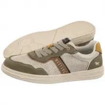 Sneakersy Beżowe/Khaki 4204-306-780 (MU593-a) Mustang