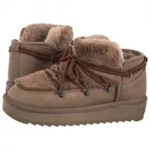 Śniegowce Nordic Trk Fur Low Brown DFSH370011-BROW (DF4-c) D.Franklin