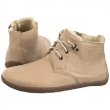 Botki Beżowe 501P 131 (HE41-a) Helios