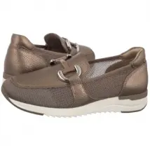 Półbuty Brązowe 9-24536-42 904 Bronce Comb (CP457-a) Caprice