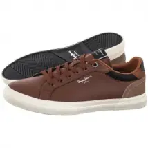 Sneakersy Kenton Court M Tan Brown PMS30839 869 (PE1-c) Pepe Jeans