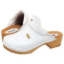 Drewniaki Supercomfort Białe F10 (BX1-b) Buxa