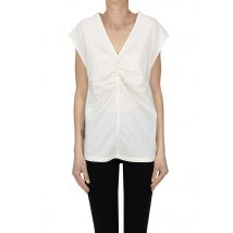 Top con arricciatura