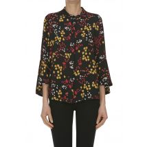 Blusa in crepè floreale