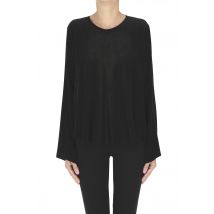 Blusa in velluto millerighe