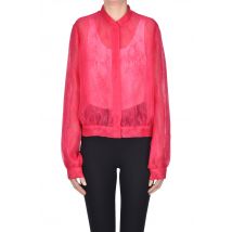 Organza and lace bomber