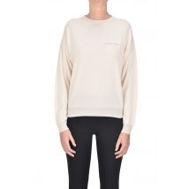 Pullover girocollo in cashmere
