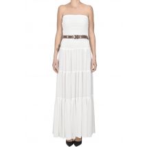 Crepè long dress
