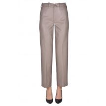 Pantaloni in ecopelle