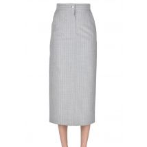 Gonna a tubino gessata