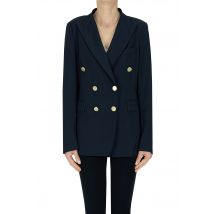 Blazer doppiopetto in fresco lana