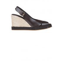 Sandali Wanda con zeppa in corda