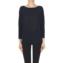 Pullover in lino e cotone