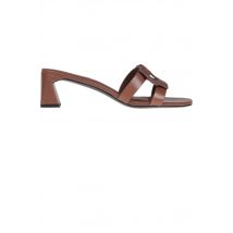 Mules Monogram in pelle