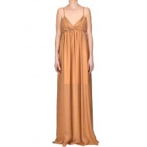 Jacquard satin slip dress