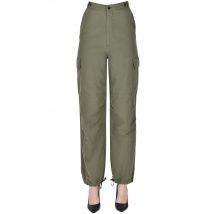 Cotton cargo trousers