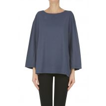 T-shirt con scollatura a barchetta