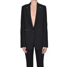 Blazer con borchie in metallo