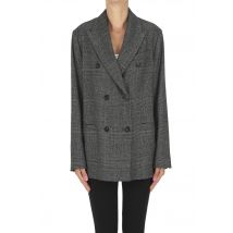 Prince of Wales print blazer