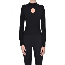 Pullover con cut-out frontale