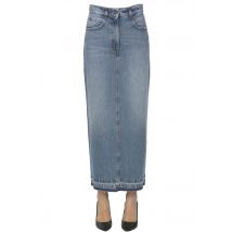 Gonna lunga in denim