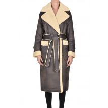 Cappotto in eco-montone reversibile