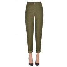 Pantaloni chino in fustagno