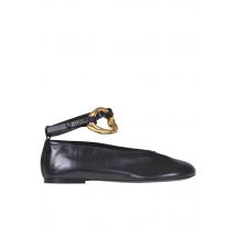 Leather ballerinas