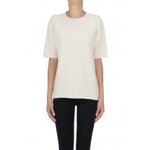 Pullover maniche corte in cashmere