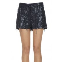 Sequined shorts