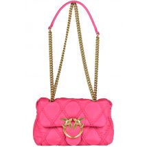 Love Mini Puff quilted nylon bag